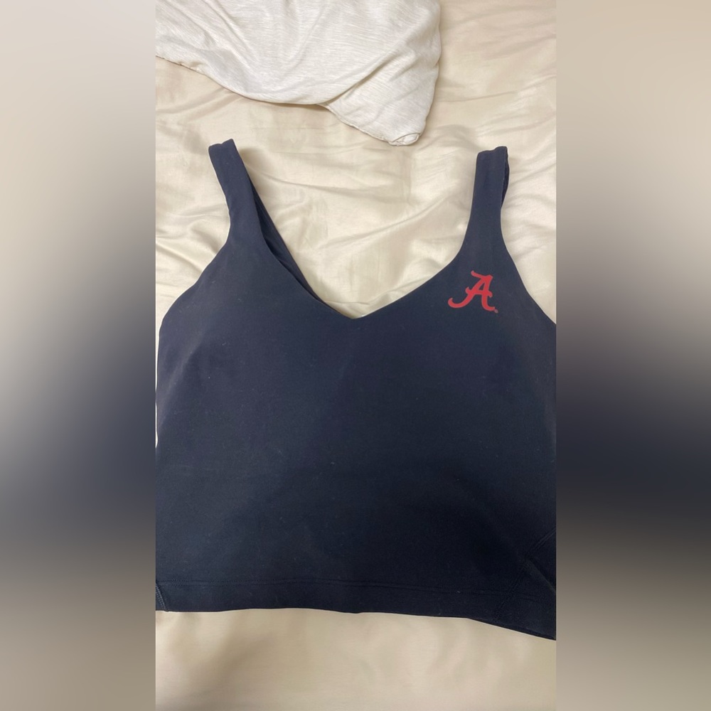 Lululemon Black Alabama Script A Align Tank